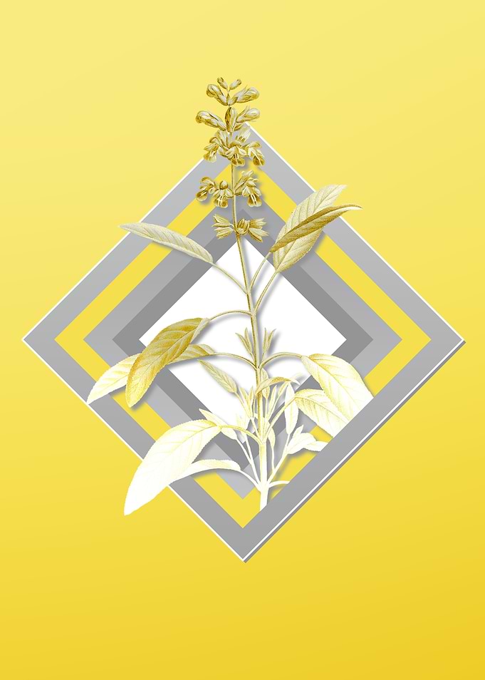 Yellow Floral Botanical