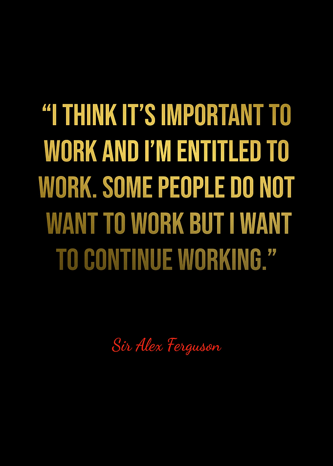 Alex Ferguson Quotes