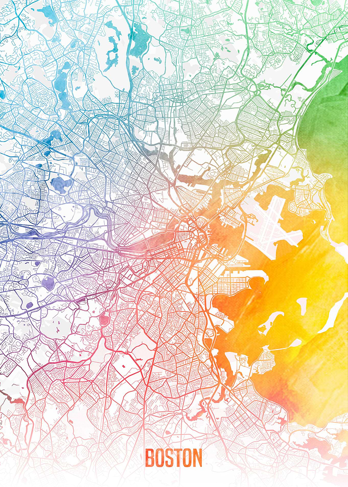 Boston map