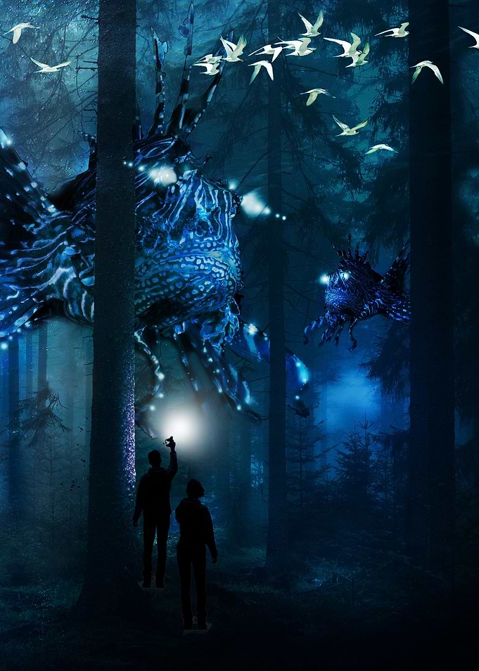 Night Krawler in Forest