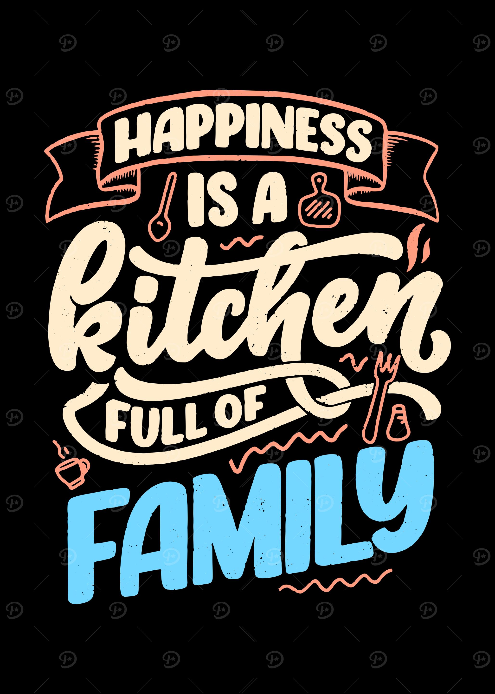 Happiness Is Family Love