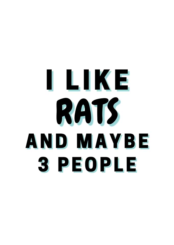 I Like Rats And Maybe 3
