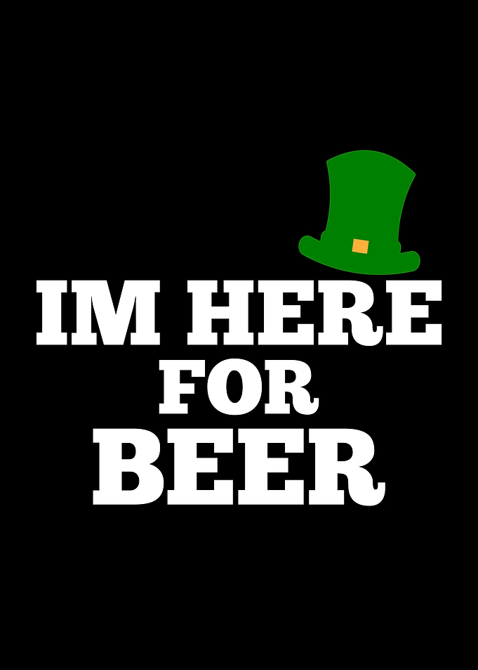 St Patricks Day beer gift