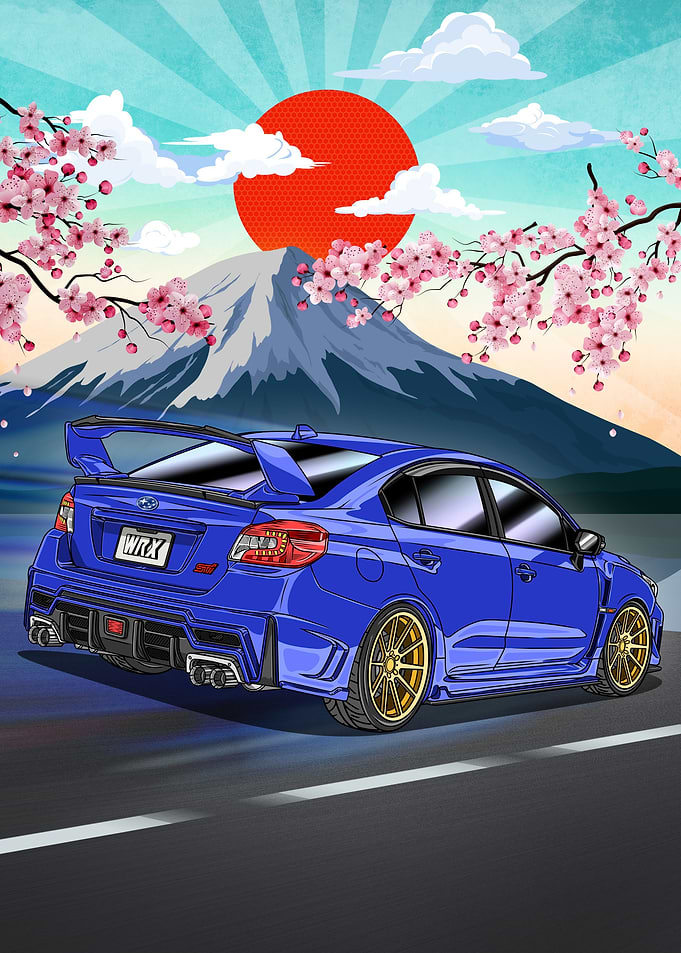 WRX JDM Street Racing Car