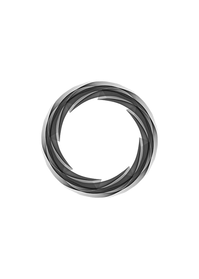 Abstract geometric circle