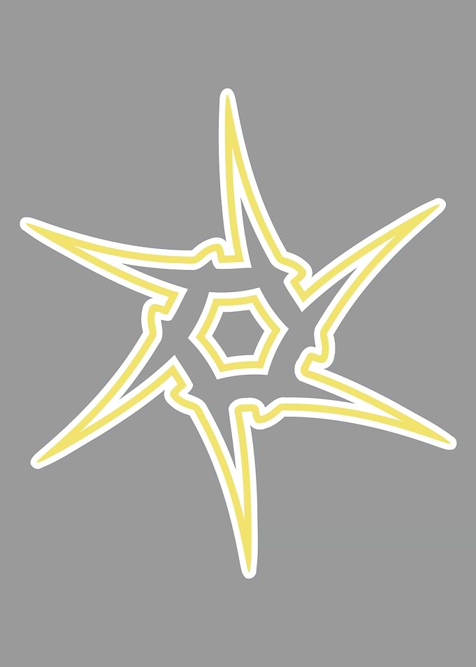 Ninja Star Inverted