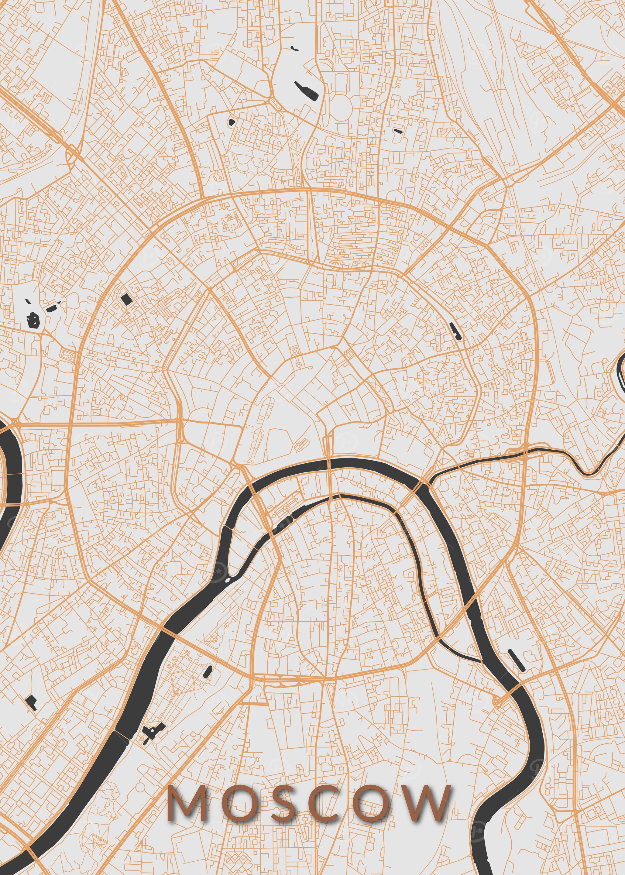 Moscow Map
