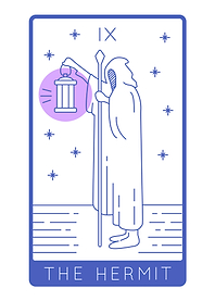 Tarot Card The Hermit