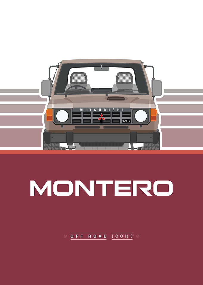 Montero red brown
