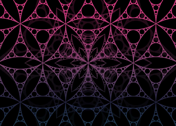 Fractal circles