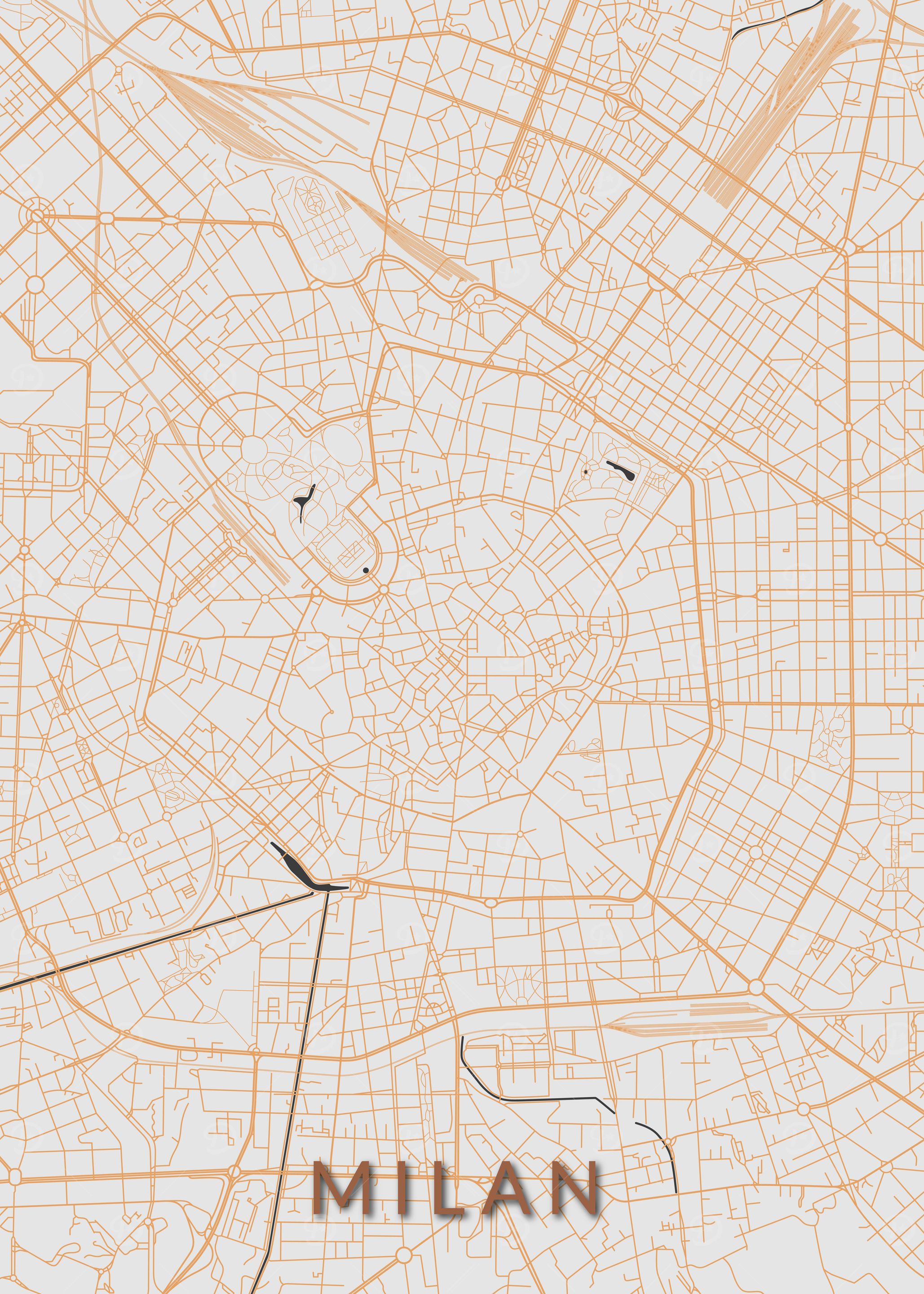 Milan Map