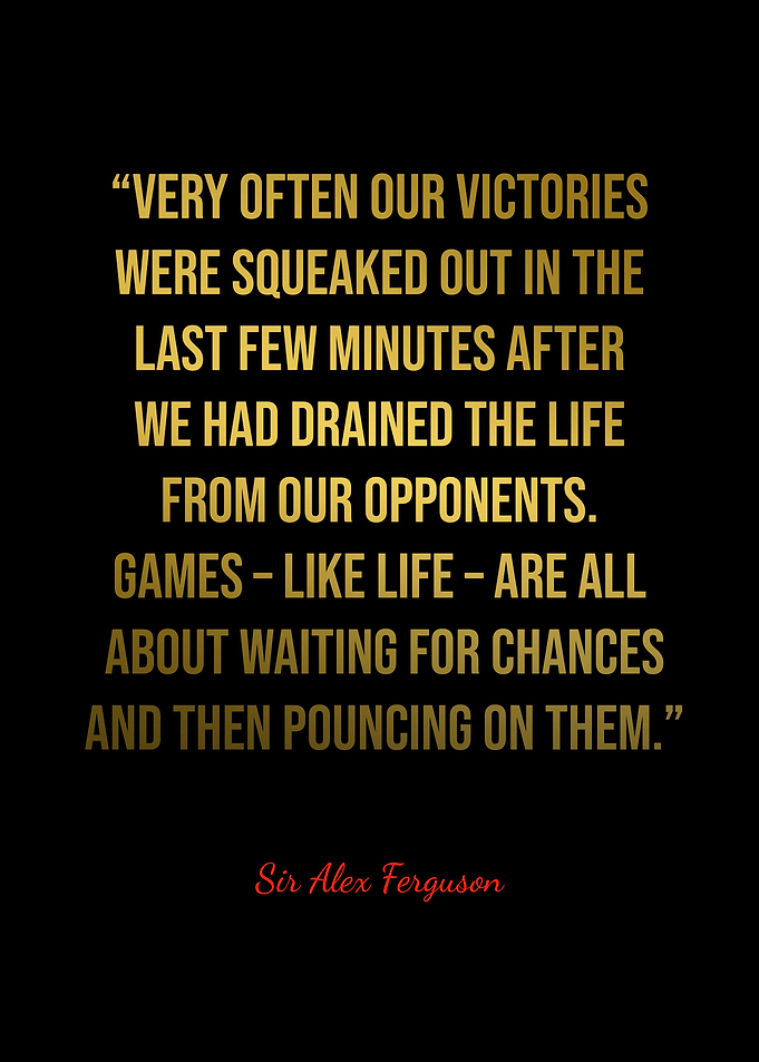 Alex Ferguson Quotes