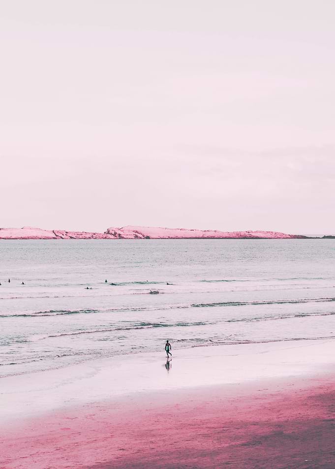 chilled beach