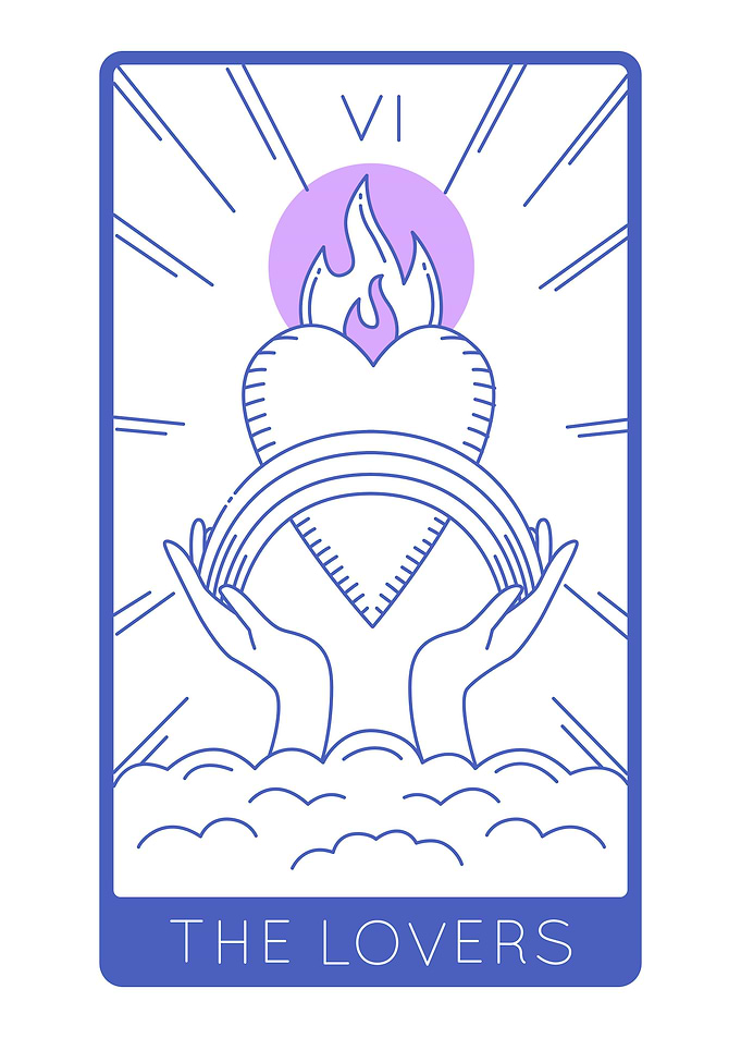 Tarot Card The Lovers