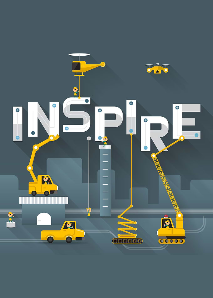 inspire construction art
