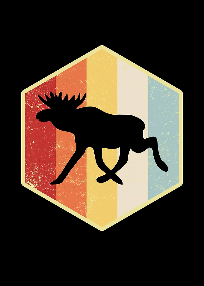 Sweden Moose Flag