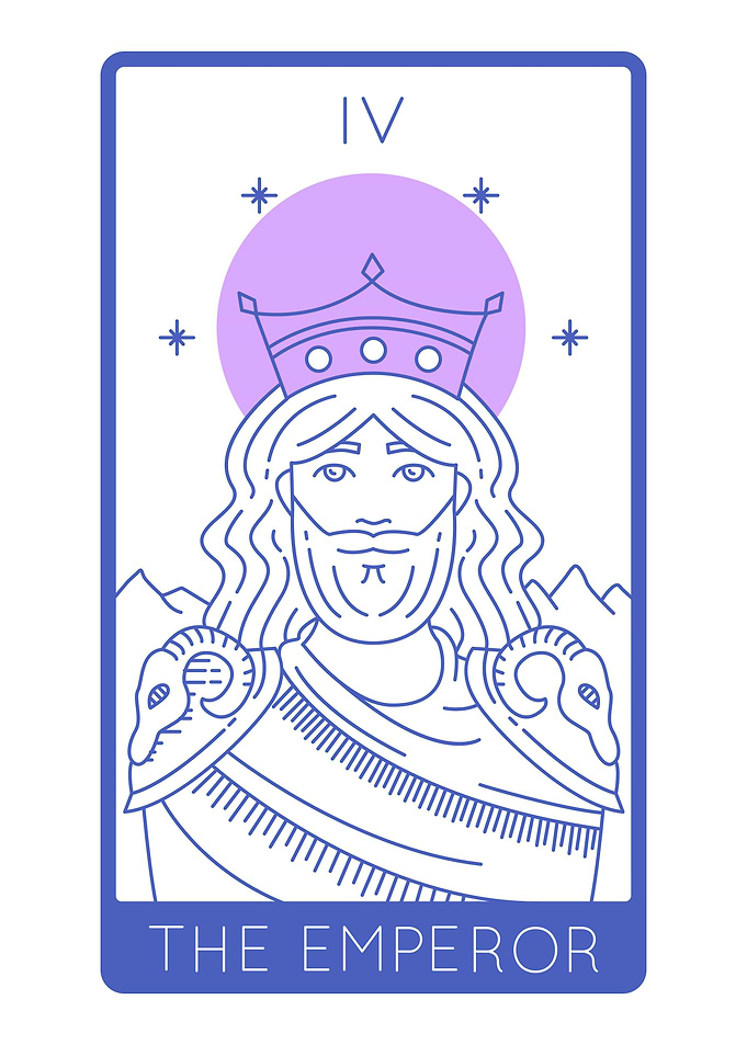 Tarot Card The Emperor