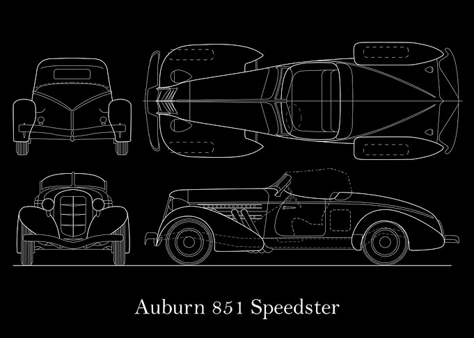 Auburn 851 Speedster 1935