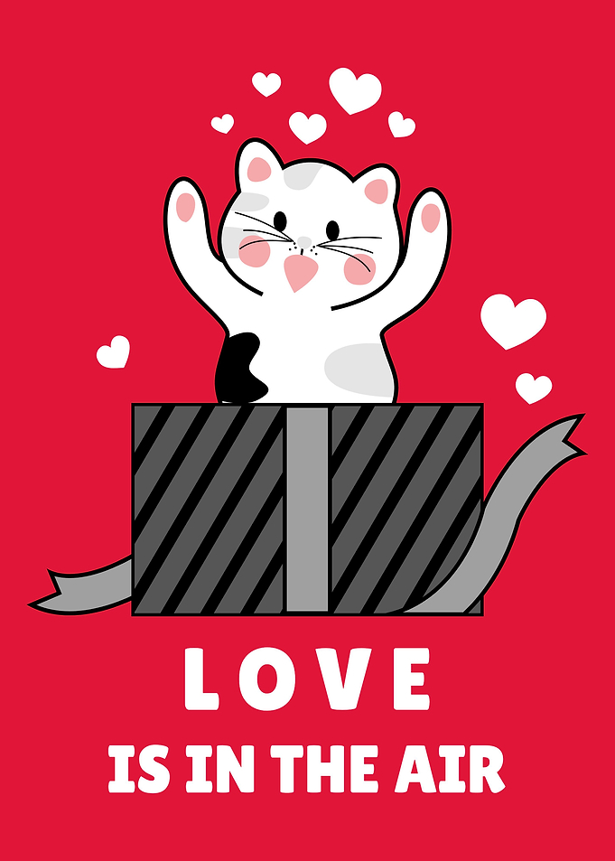 Love Kitty Cat Valentine