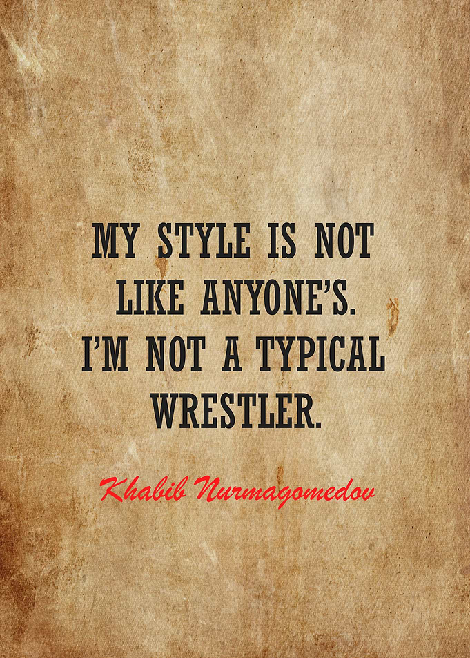 Khabib Nurmagomedov quotes