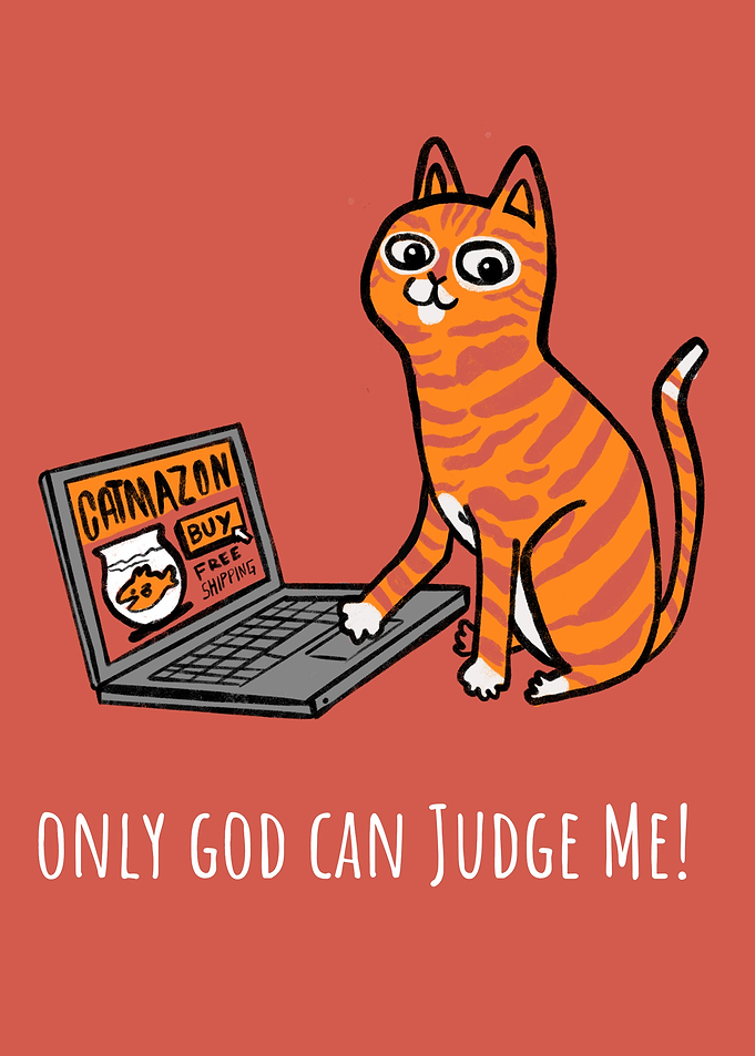 Funny Catmazon Cat