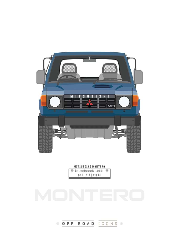 Montero blue