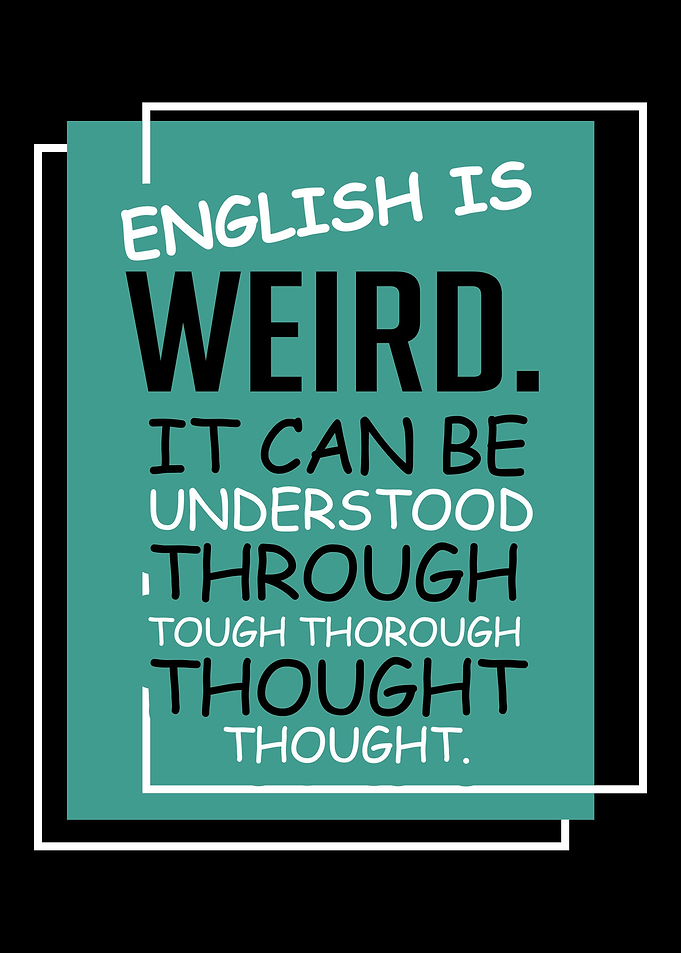English Is Weird English T