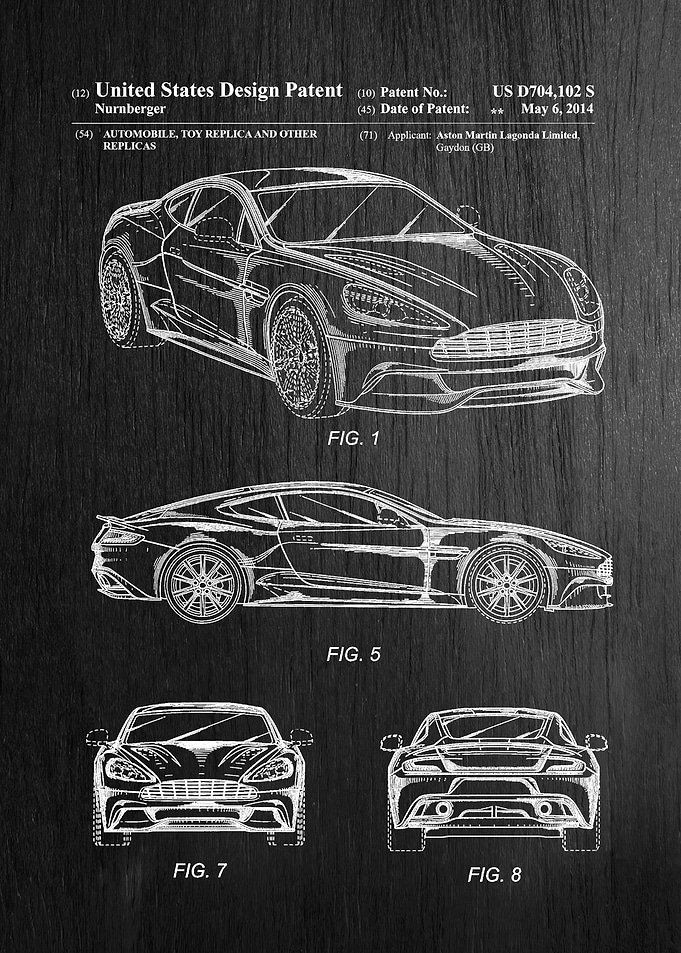 14 Aston Martin Patent