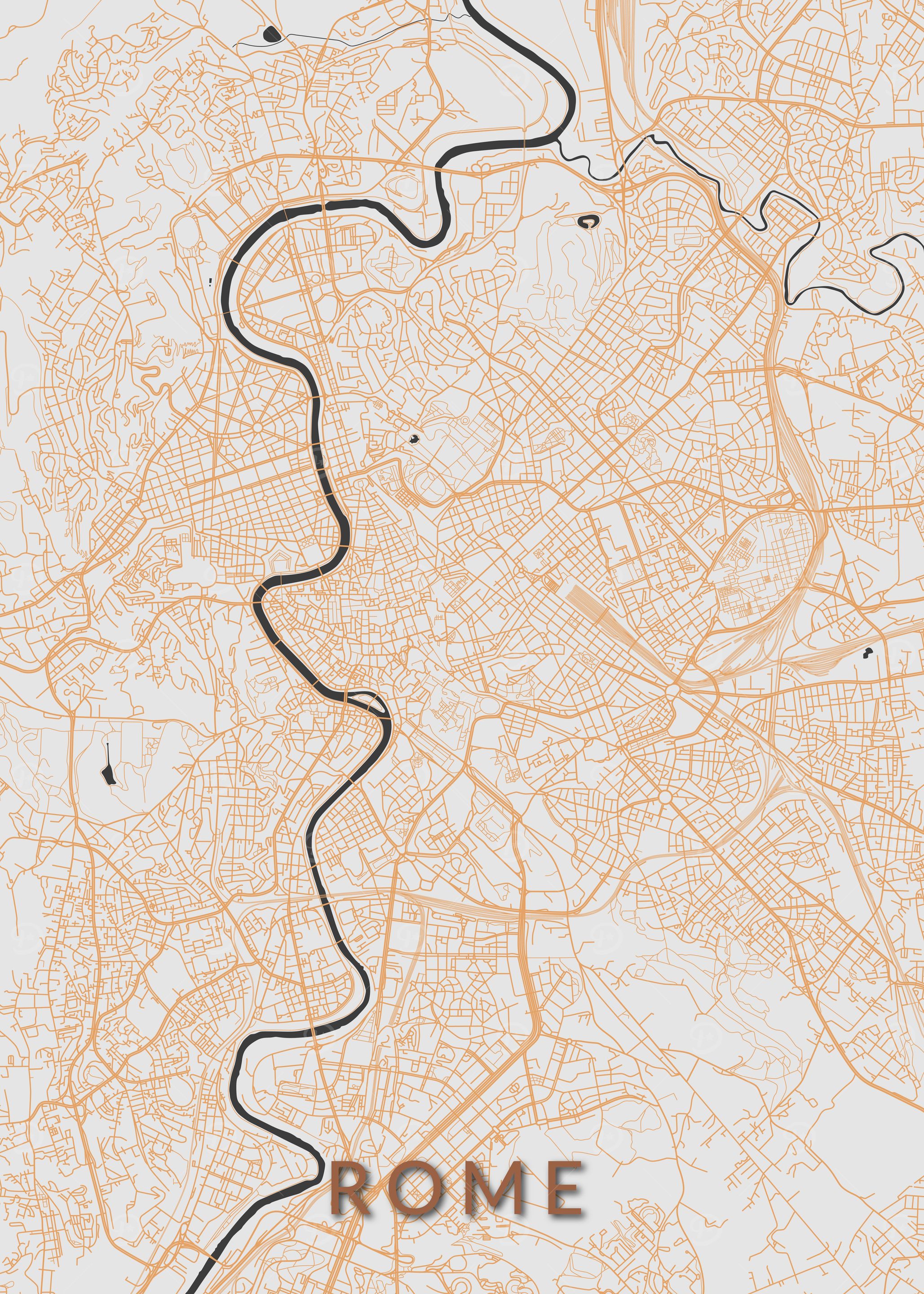 Rome Map
