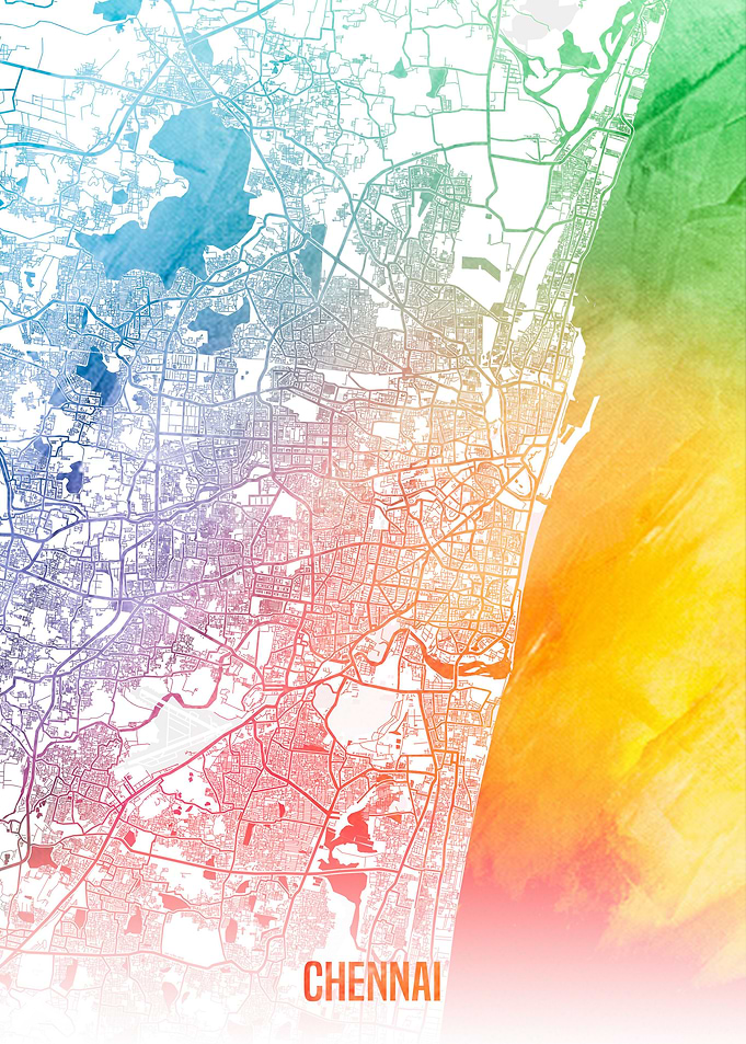 Chennai map
