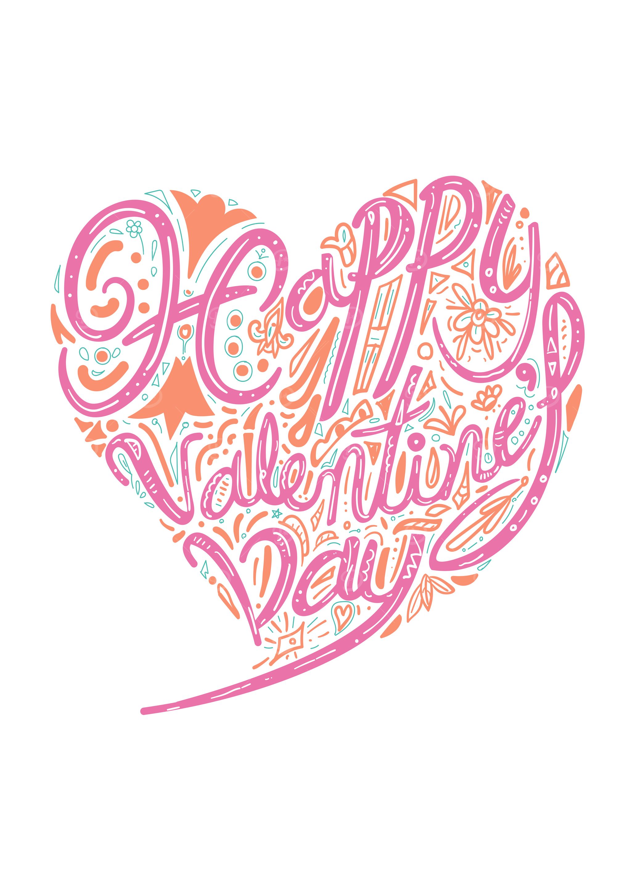 Pink Happy Valentines Day