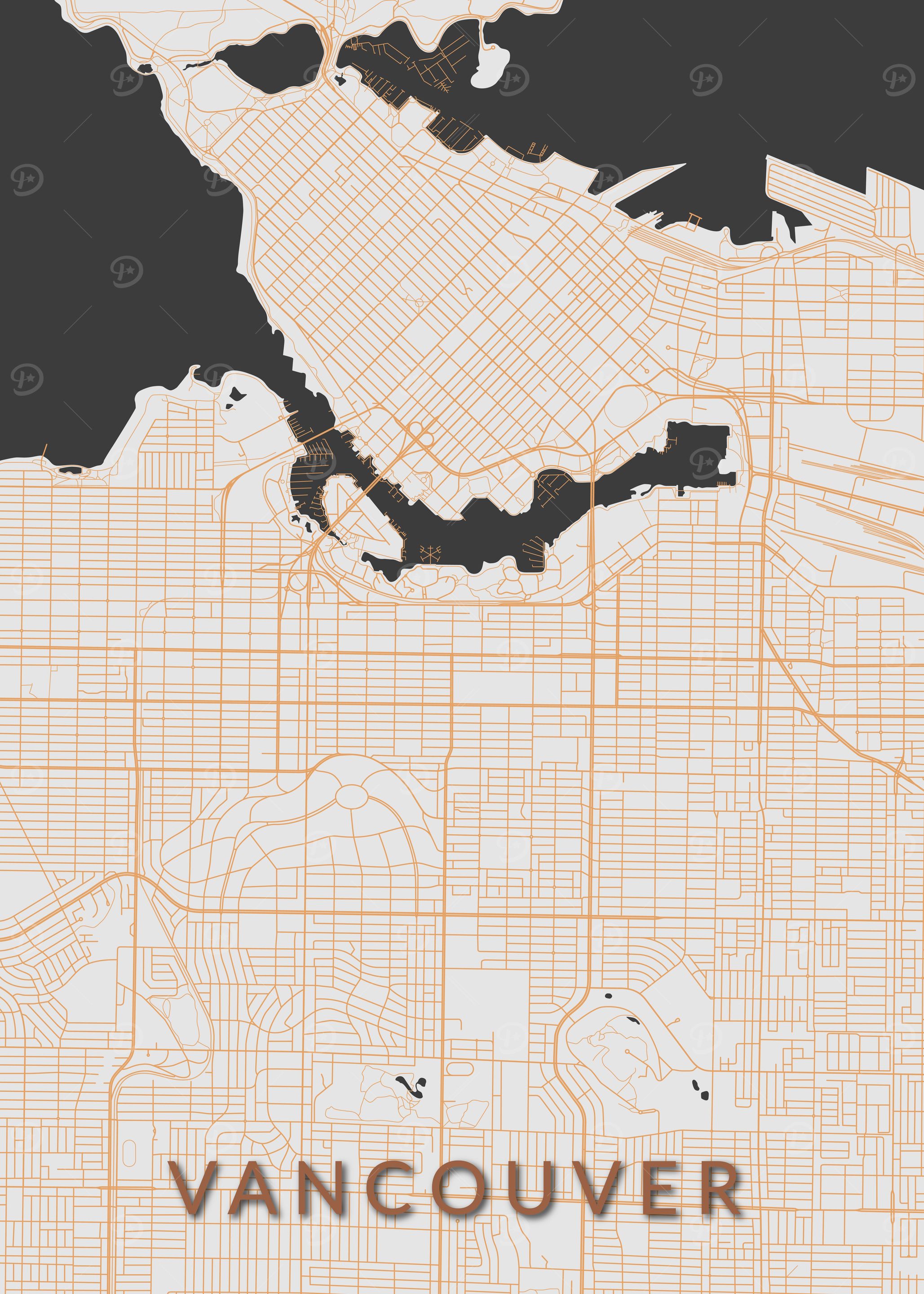 Vancouver Map