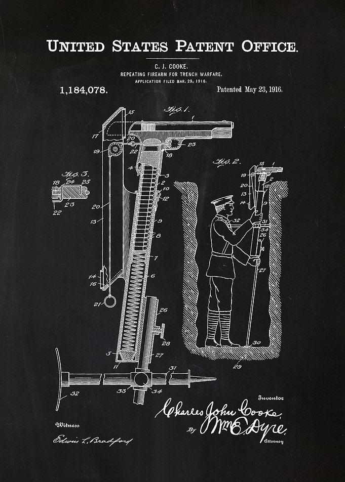 24 Firearm for Trench War