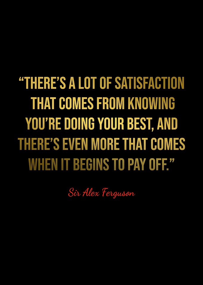 Alex Ferguson Quotes