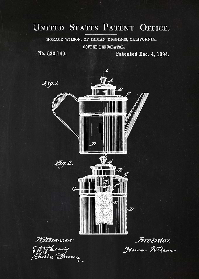 52 Coffee Percolator Pate