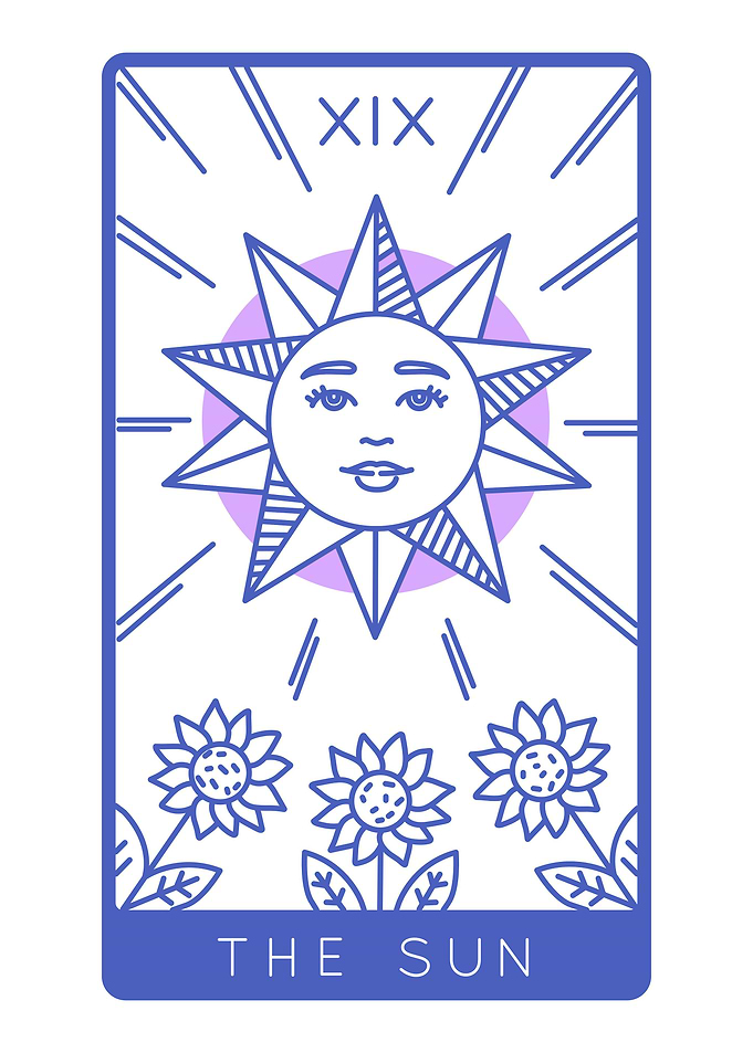 Tart Card The Sun
