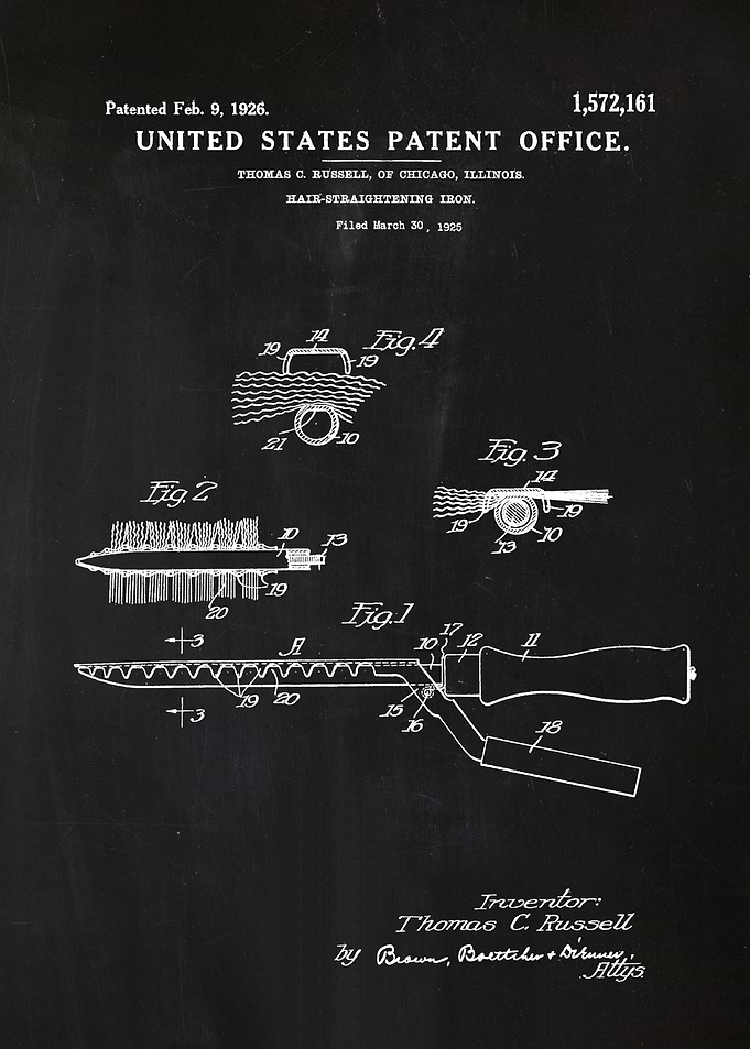 57 Curling Iron Patent