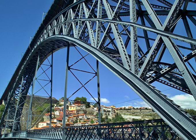 Eiffel bridge Porto 02