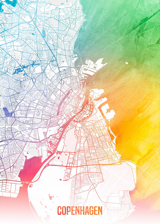 Copenhagen map