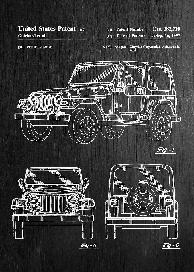 11 Jeep Wrangler Patent