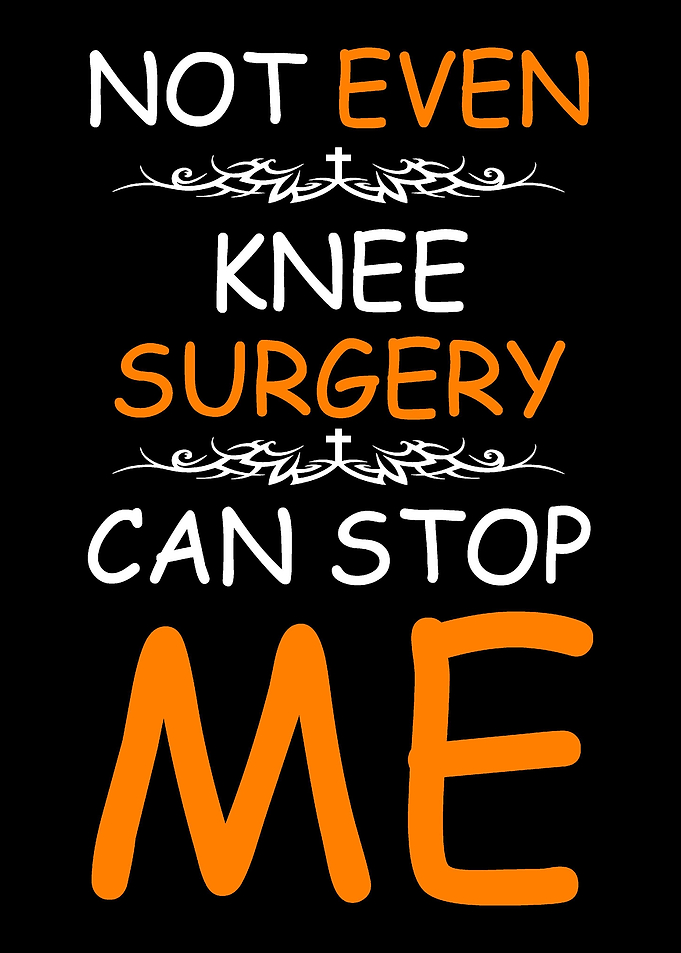 Knee Surgery Patient Gift