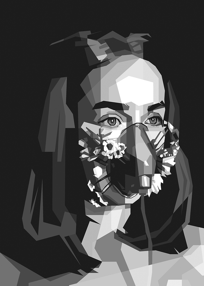 Women Mask Floral