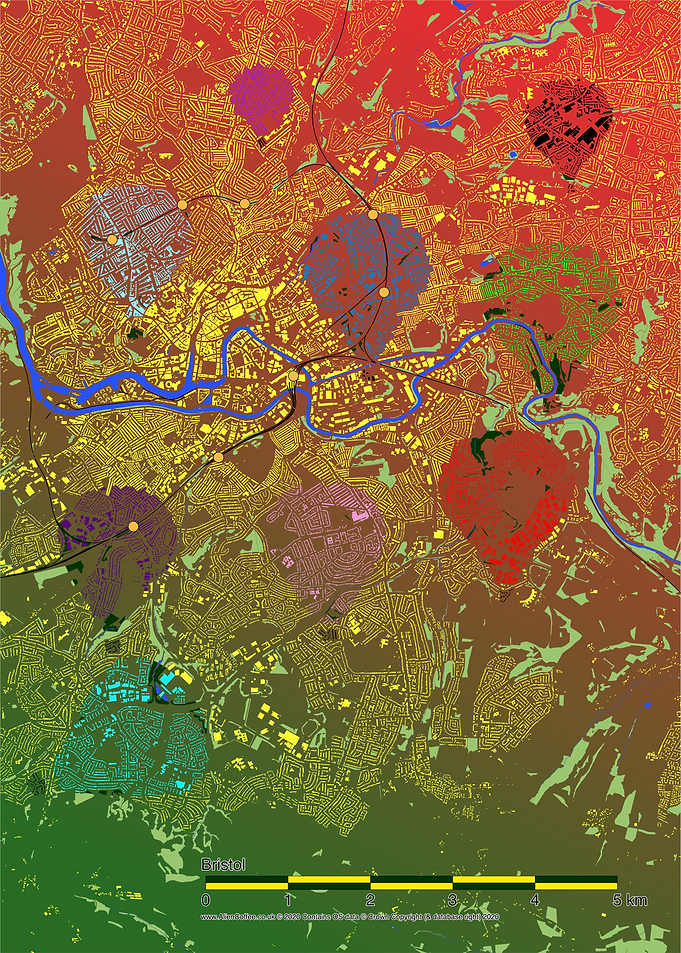 Bristol Balloon Map