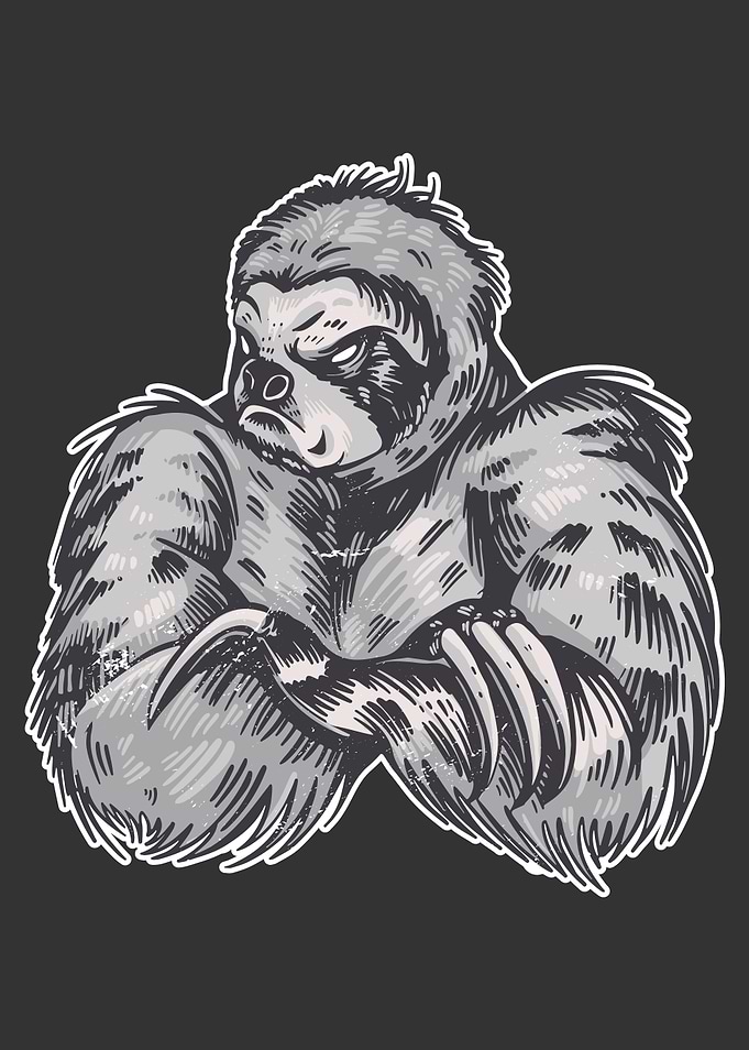 Bodybuilder Sloth