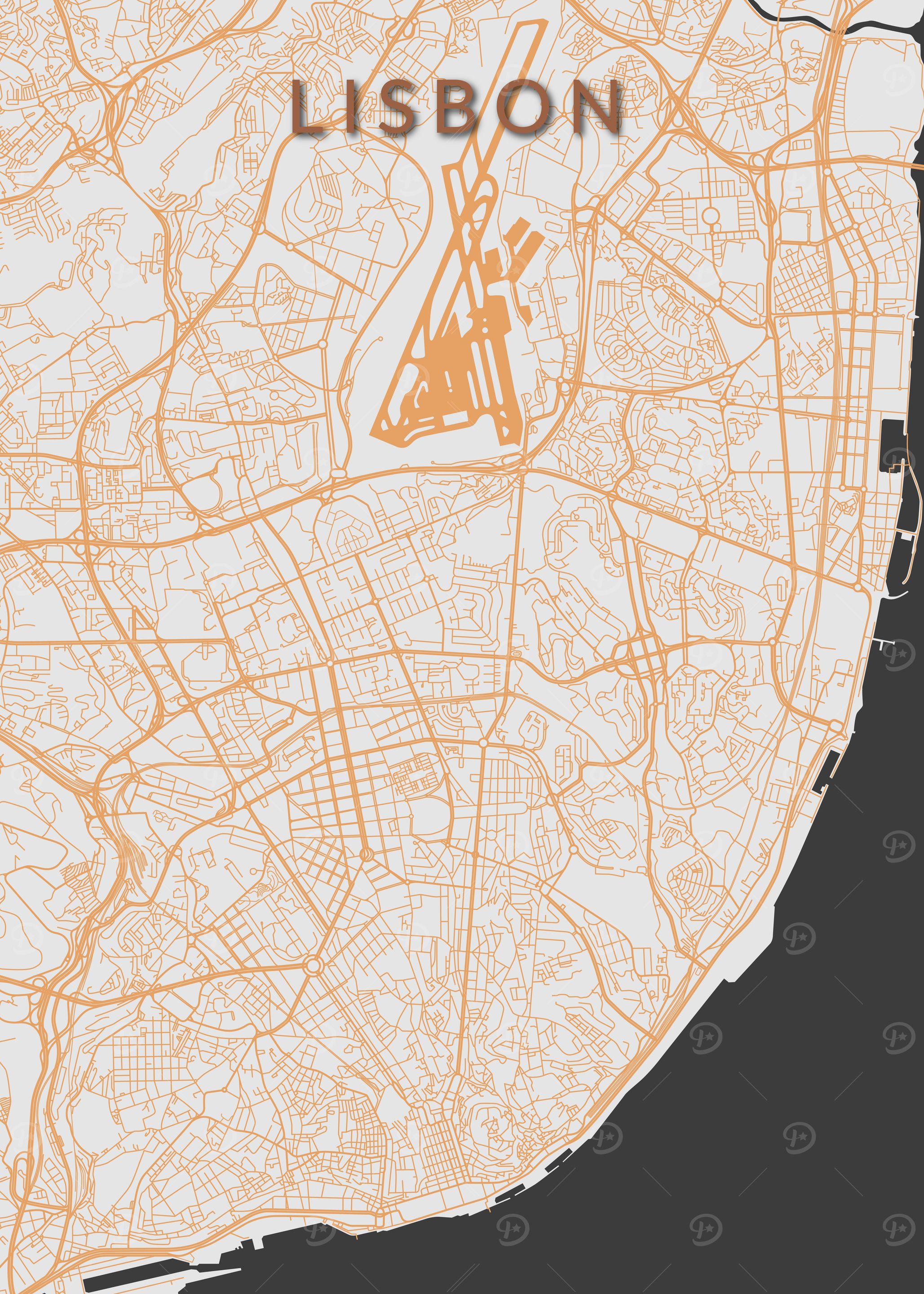 Lisbon Map
