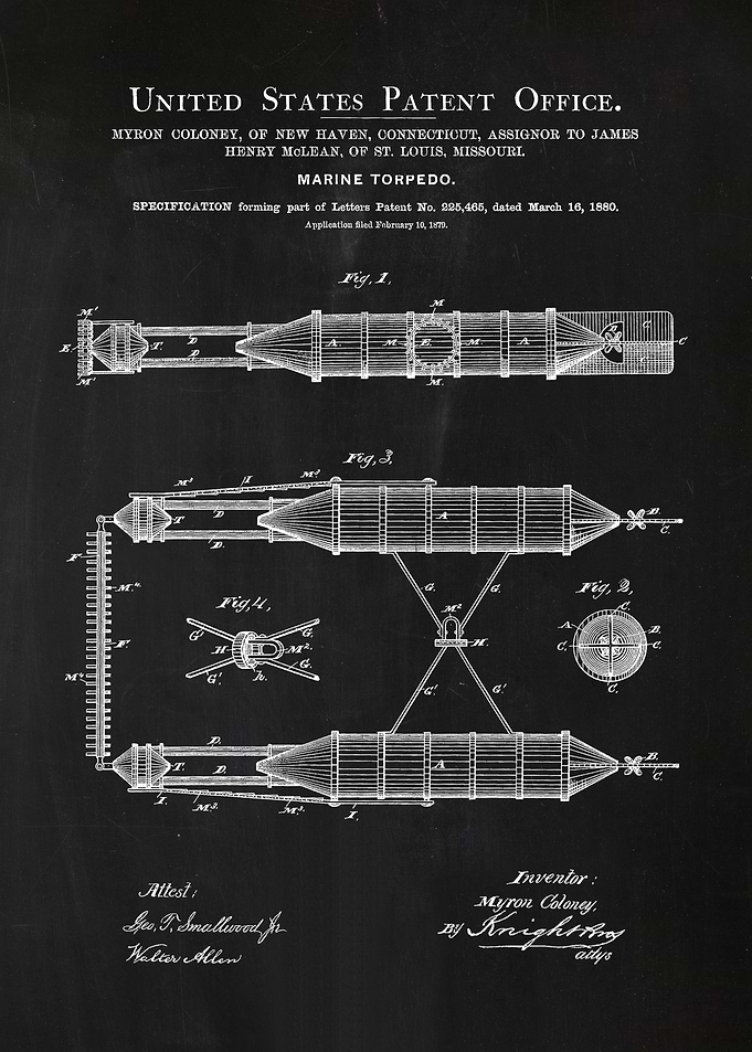 41 Marine Torpedo Patent