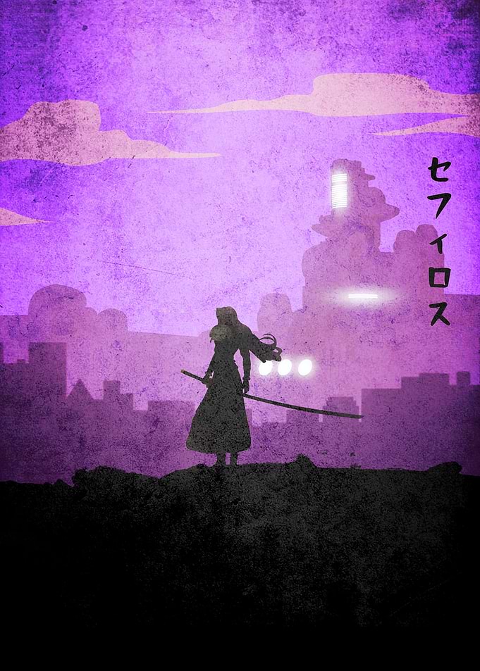Sephiroth in Midgar