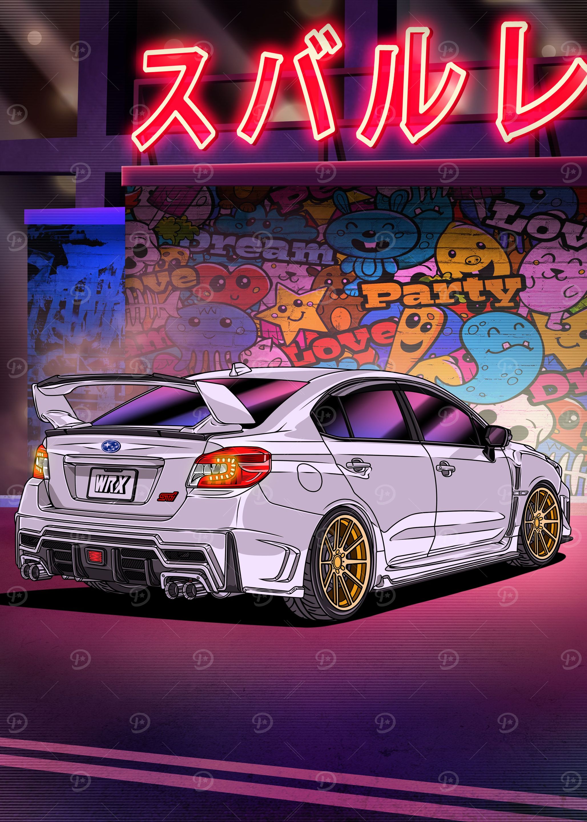 WRX Neon Street