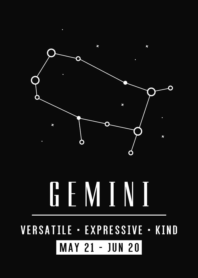 Gemini zodiac