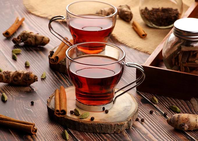 Cinnamon Cardamom Tea
